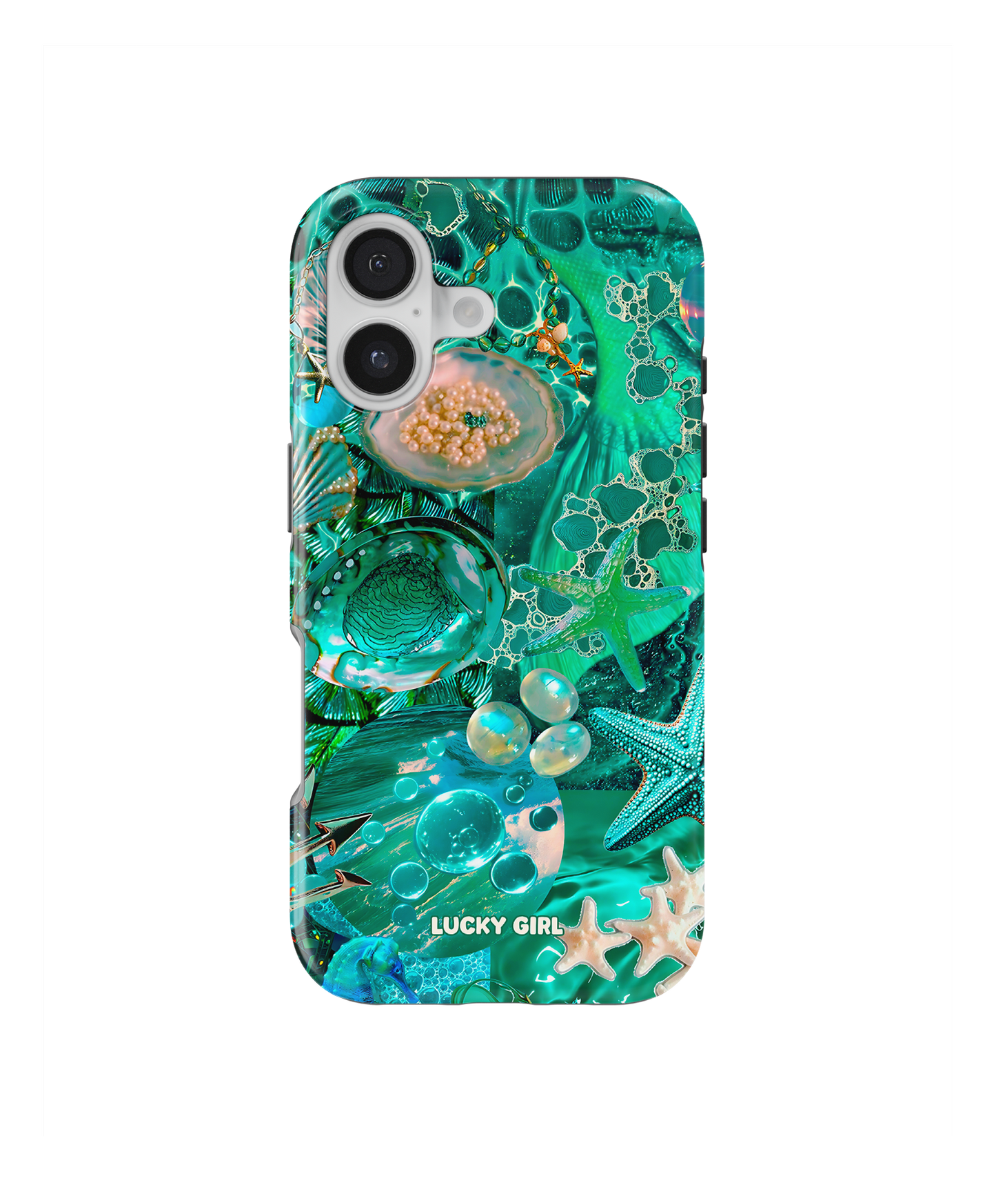 Aquamarine Phone Case iPhone 17 / Yes