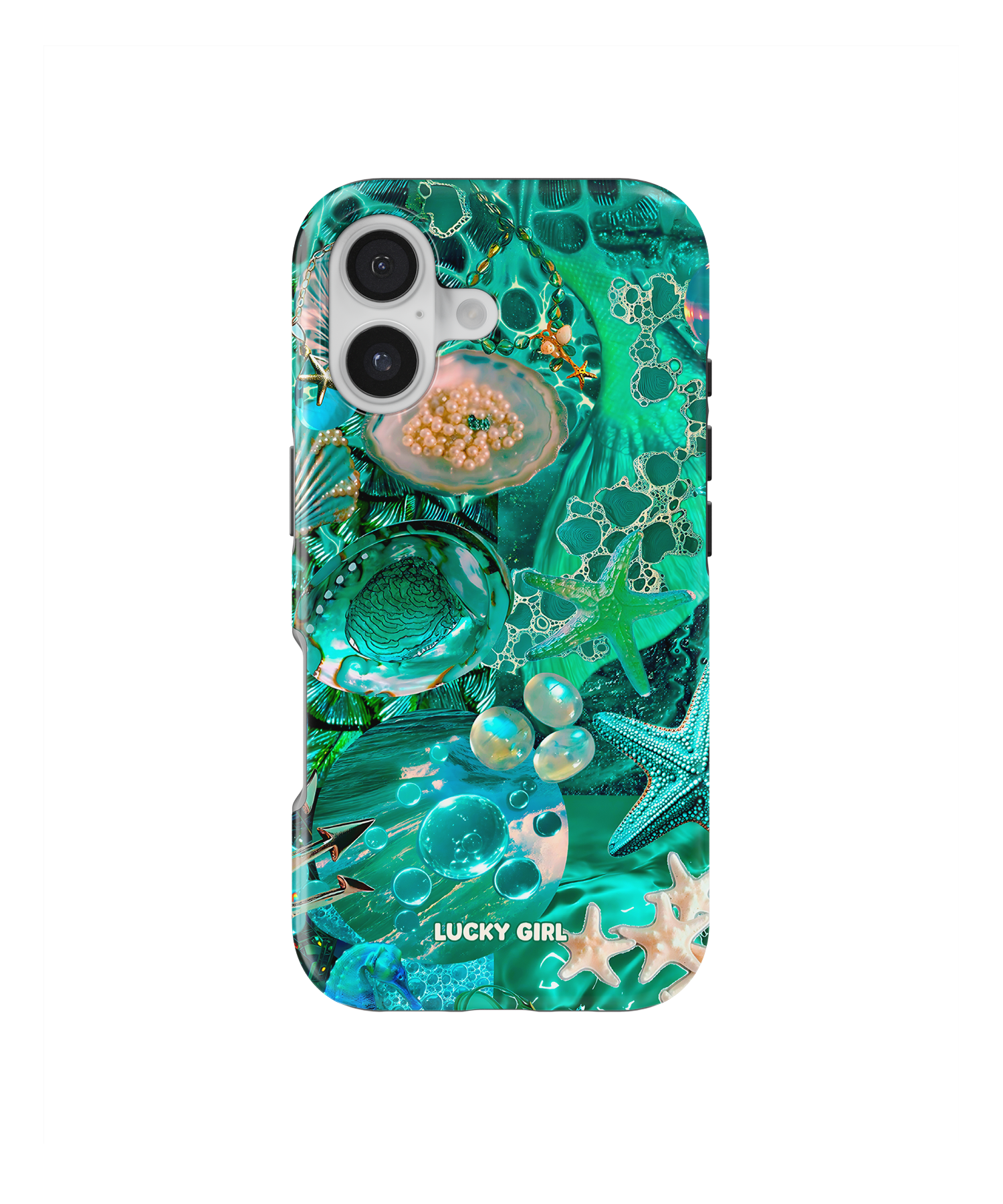 Aquamarine Phone Case iPhone 17 / Yes