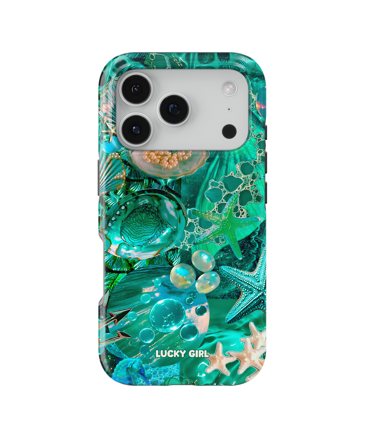 Aquamarine Phone Case iPhone 17 Pro / Yes