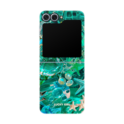 Aquamarine Phone Case Galaxy Z Flip 6/7 FE / Yes