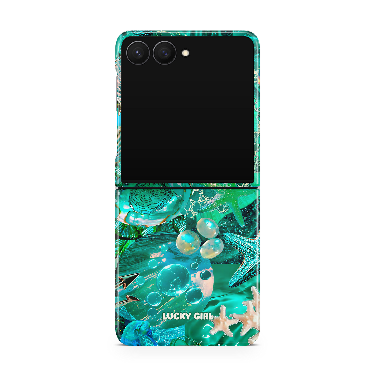 Aquamarine Phone Case Galaxy Z Flip 7 / Yes