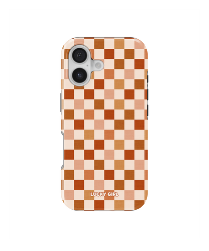 Autumn Check Phone Case iPhone 16 / Yes