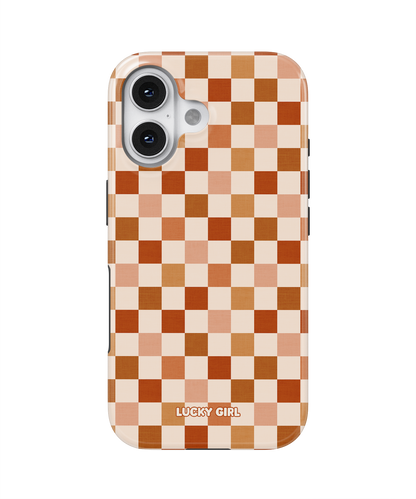 Autumn Check Phone Case iPhone 16 Plus / Yes