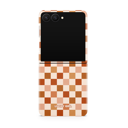Autumn Check Phone Case Galaxy Z Flip 7 / Yes