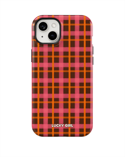 Autumn Glow Plaid Phone Case iPhone 14 Plus/15 Plus / Yes