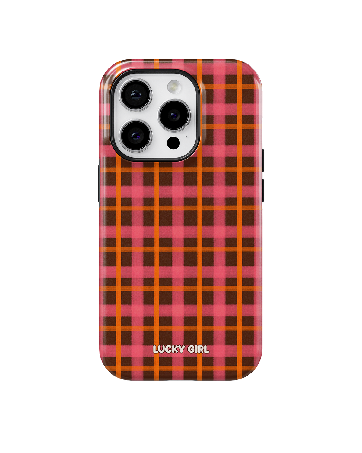 Autumn Glow Plaid Phone Case iPhone 15 Pro / Yes