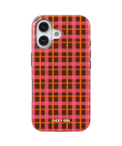 Autumn Glow Plaid Phone Case iPhone 16 Plus / Yes