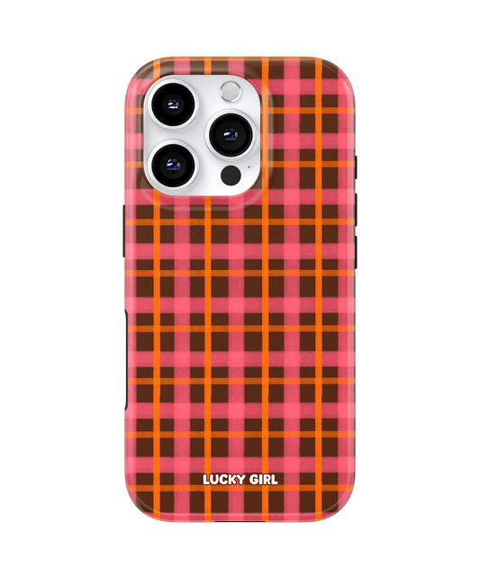 Autumn Glow Plaid Phone Case iPhone 16 Pro Max / Yes