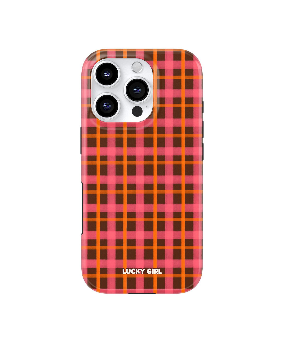 Autumn Glow Plaid Phone Case iPhone 16 Pro / Yes