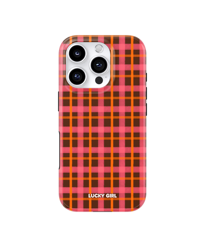 Autumn Glow Plaid Phone Case iPhone 16 Pro / Yes