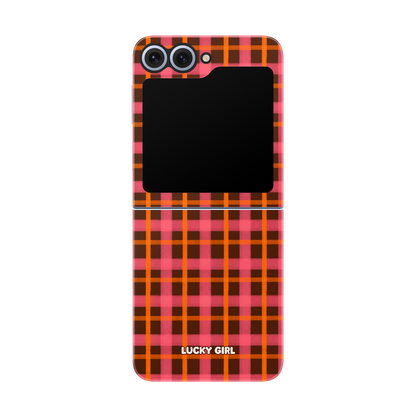Autumn Glow Plaid Phone Case Galaxy Z Flip 6/7 FE / Yes