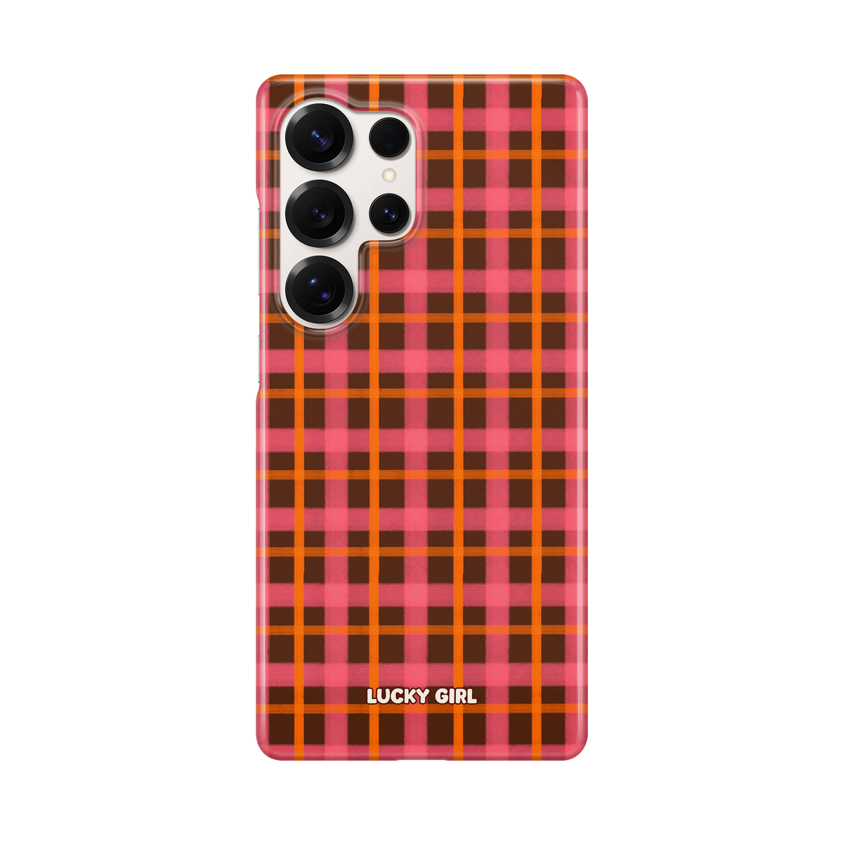 Autumn Glow Plaid Phone Case Galaxy S26 Ultra / Yes