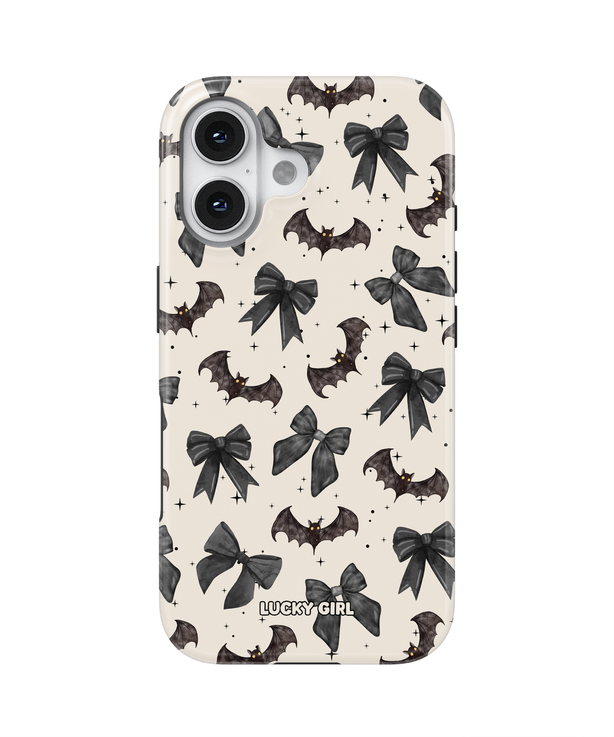 Bats & Bows Phone Case iPhone 16 Plus / Yes