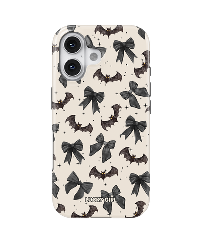 Bats & Bows Phone Case iPhone 16 Plus / Yes