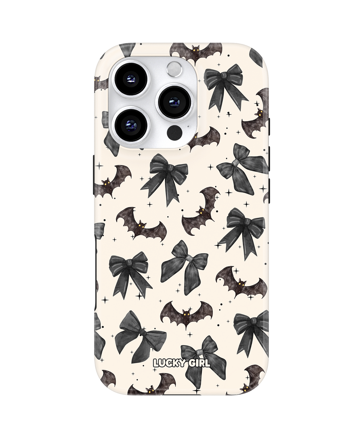 Bats & Bows Phone Case iPhone 16 Pro Max / Yes
