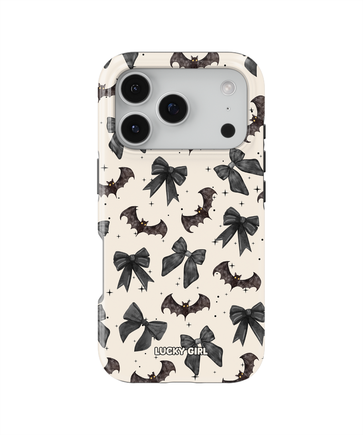 Bats & Bows Phone Case iPhone 17 Pro / Yes