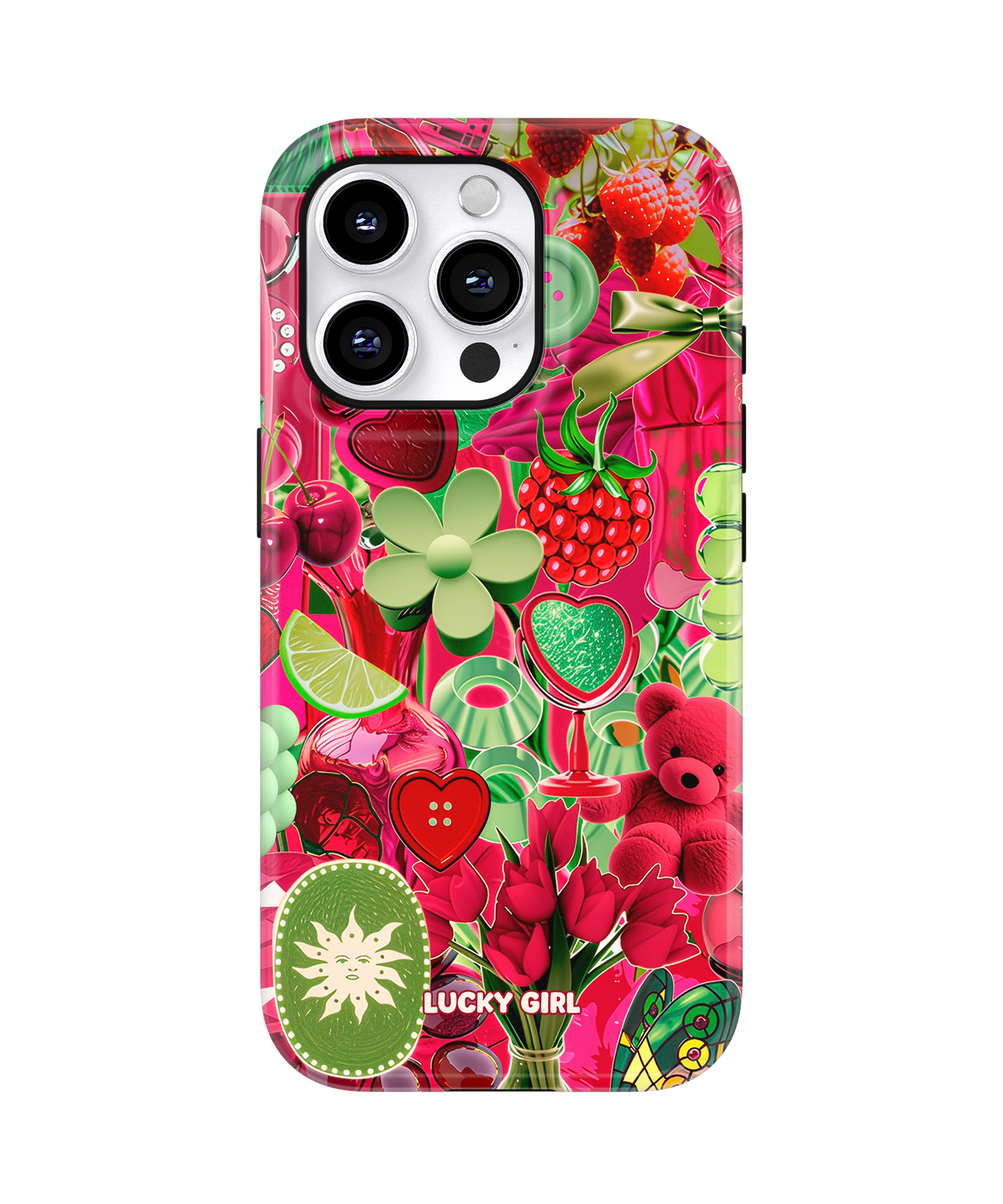 Berry Limeade Phone Case iPhone 14 Pro Max / Yes