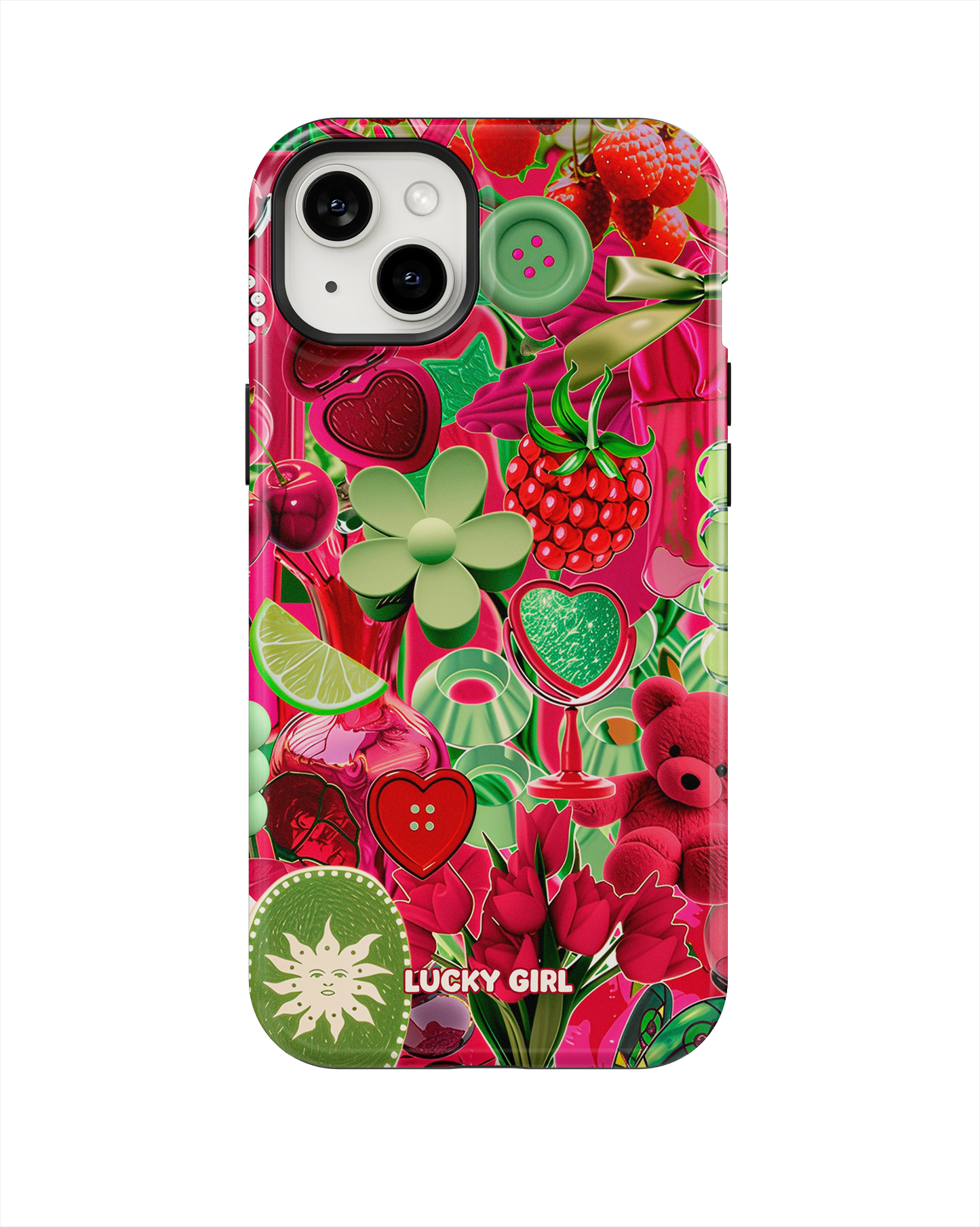 Berry Limeade Phone Case iPhone 14 Plus/15 Plus / Yes