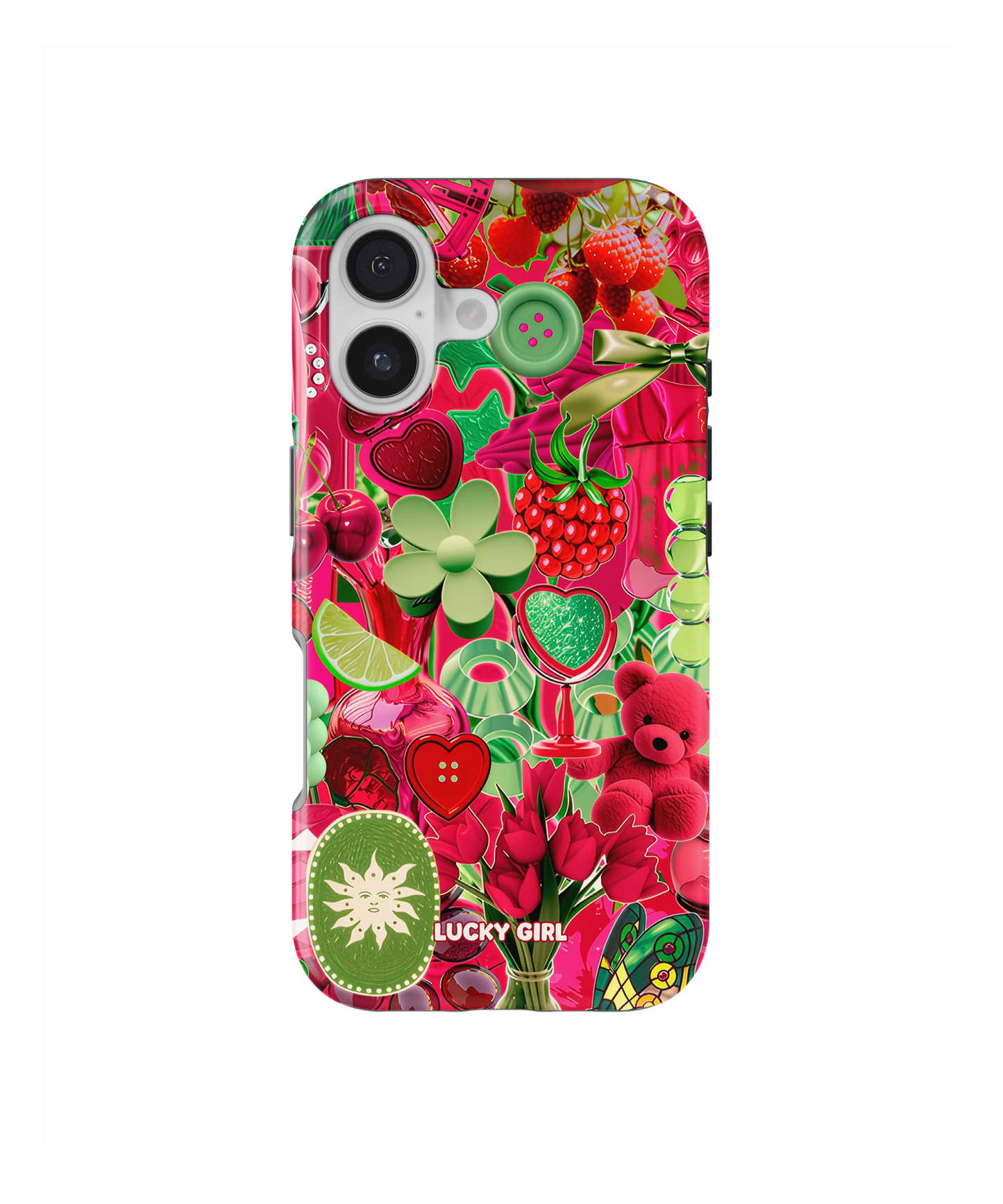 Berry Limeade Phone Case iPhone 16 / Yes