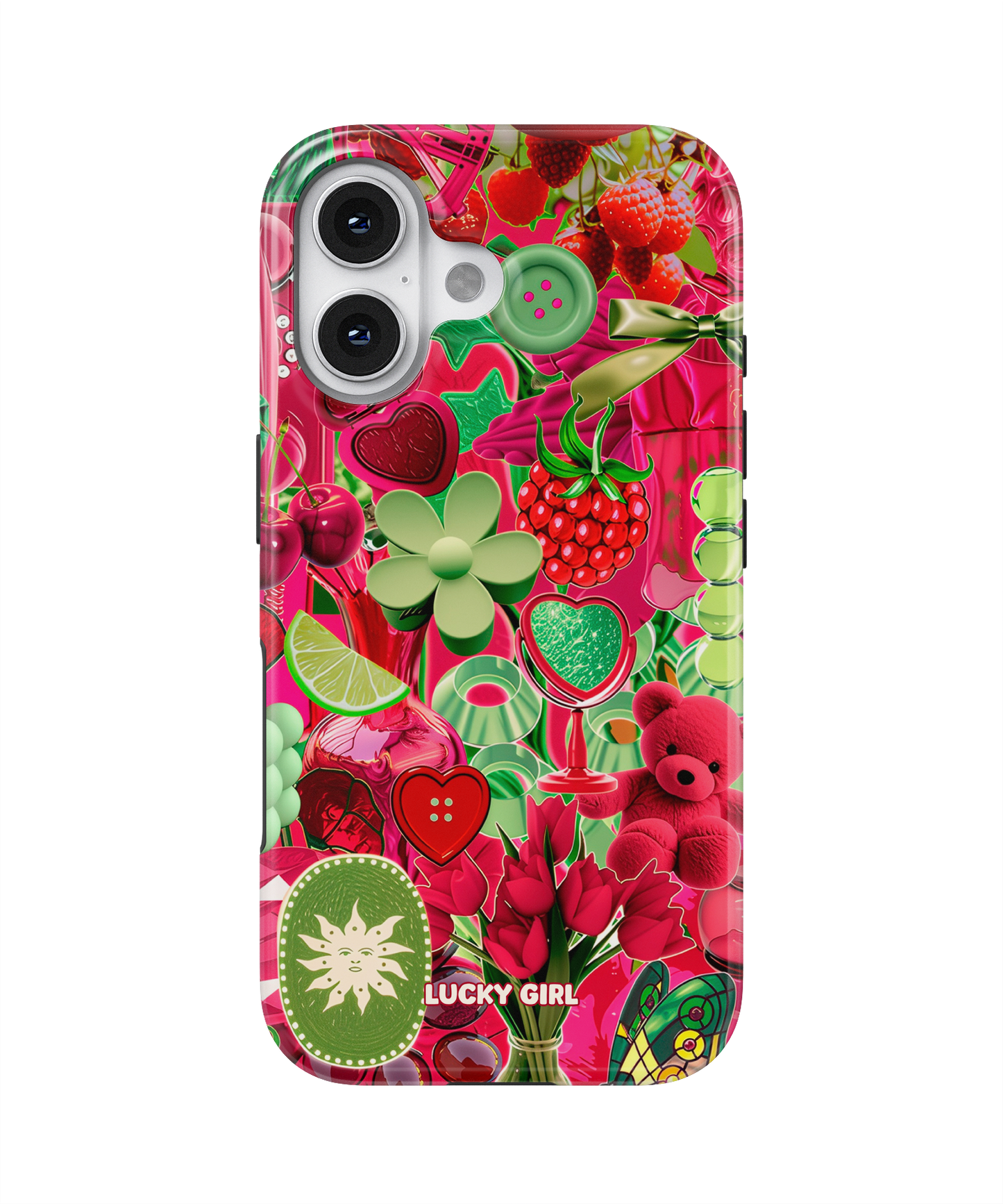 Berry Limeade Phone Case iPhone 16 Plus / Yes