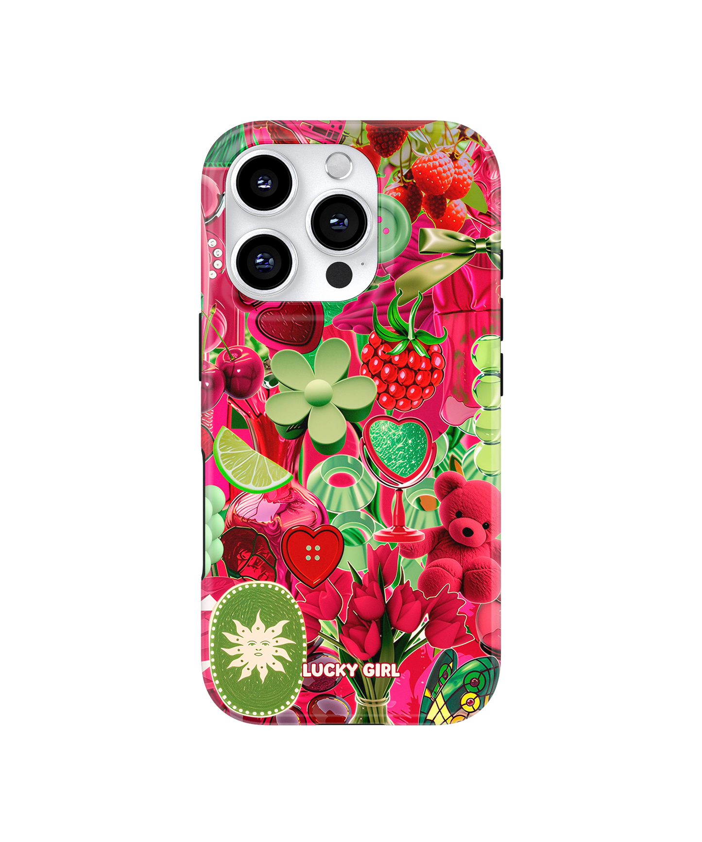 Berry Limeade Phone Case iPhone 16 Pro / Yes