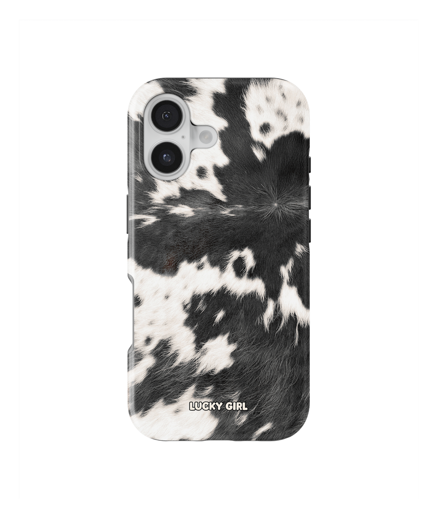 Black Cowhide Phone Case iPhone 17 / Yes