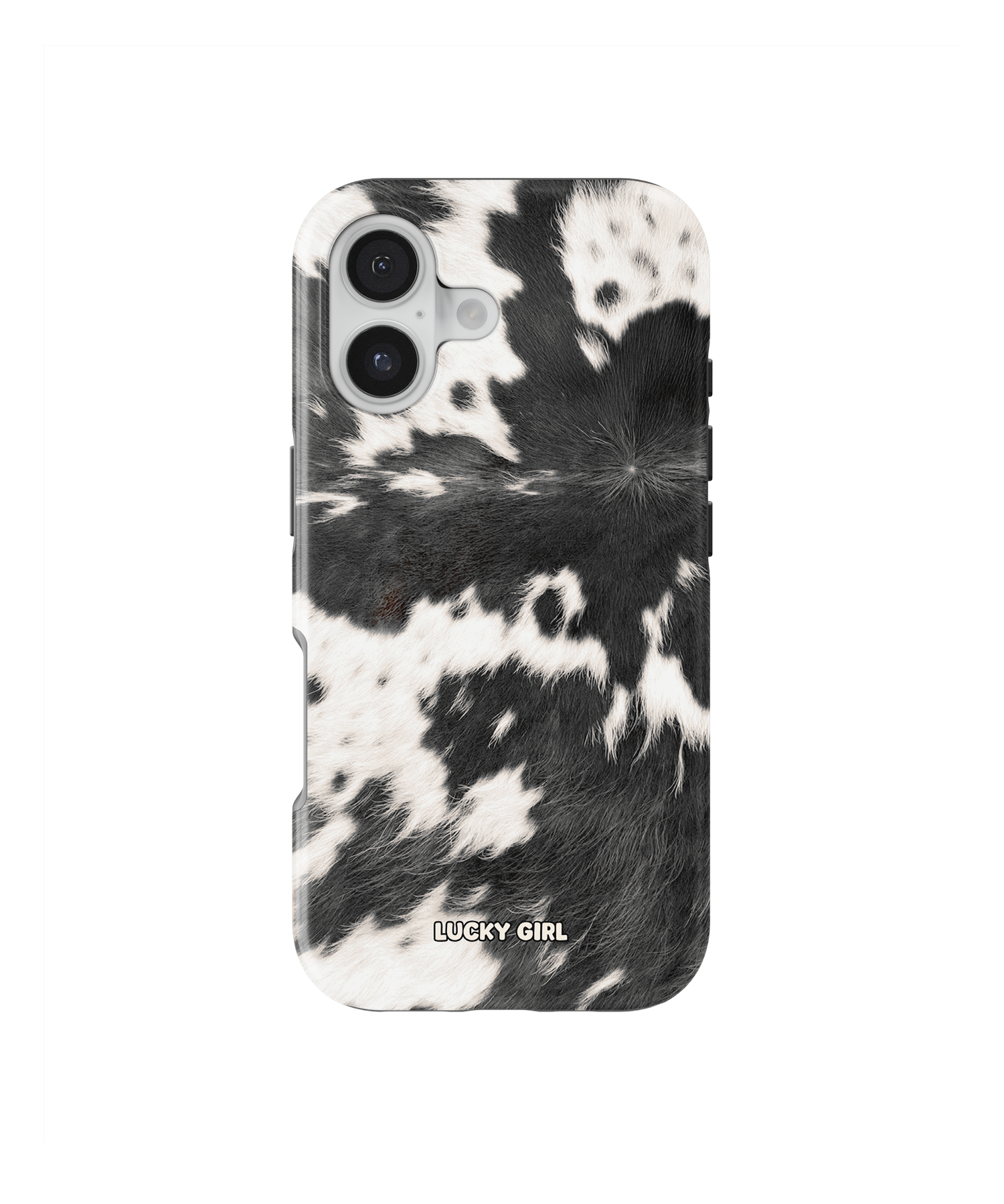 Black Cowhide Phone Case iPhone 17 / Yes