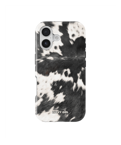 Black Cowhide Phone Case iPhone 17 / Yes