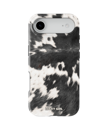Black Cowhide Phone Case iPhone Air / Yes