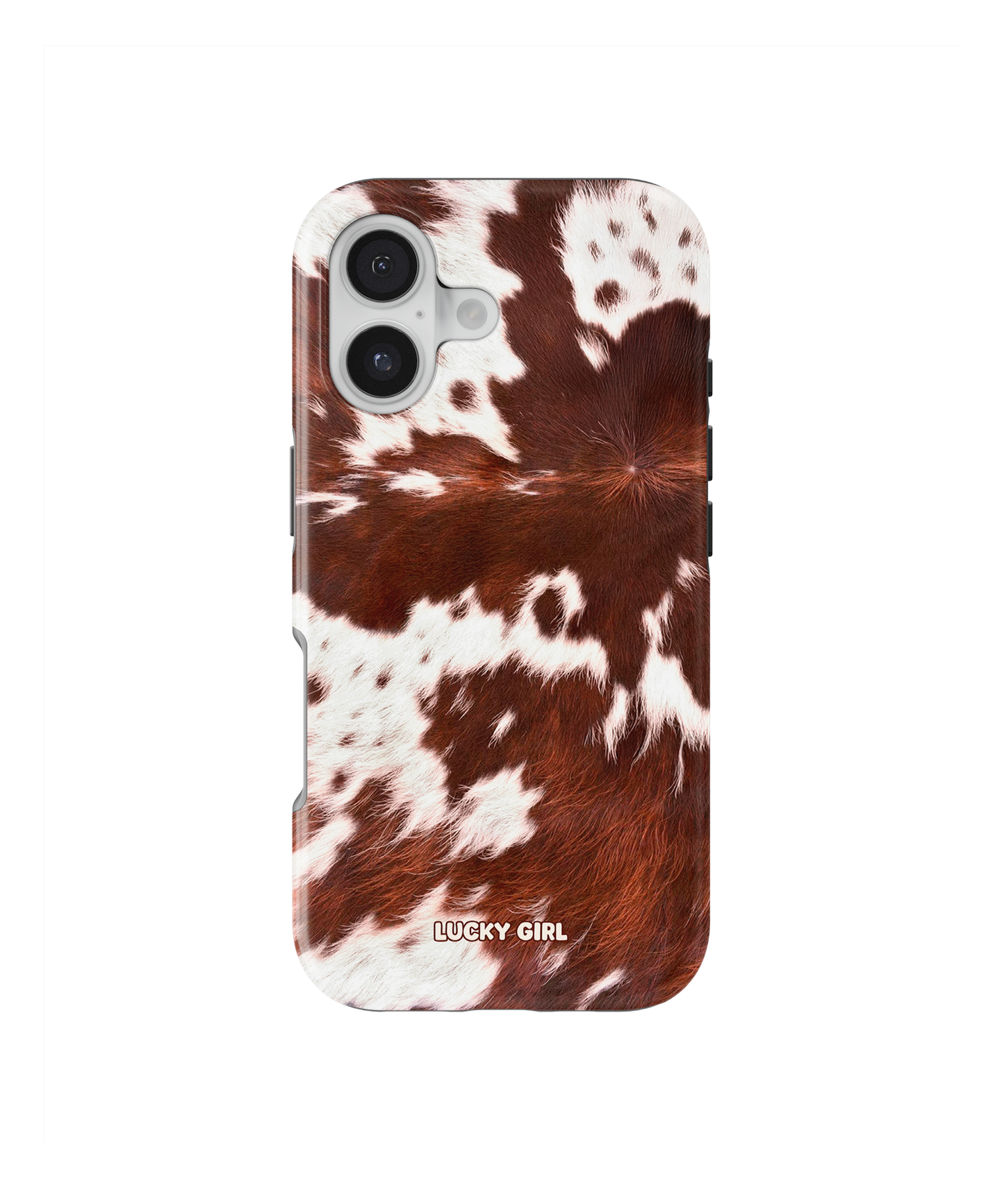 Brown Cowhide Phone Case iPhone 17 / Yes