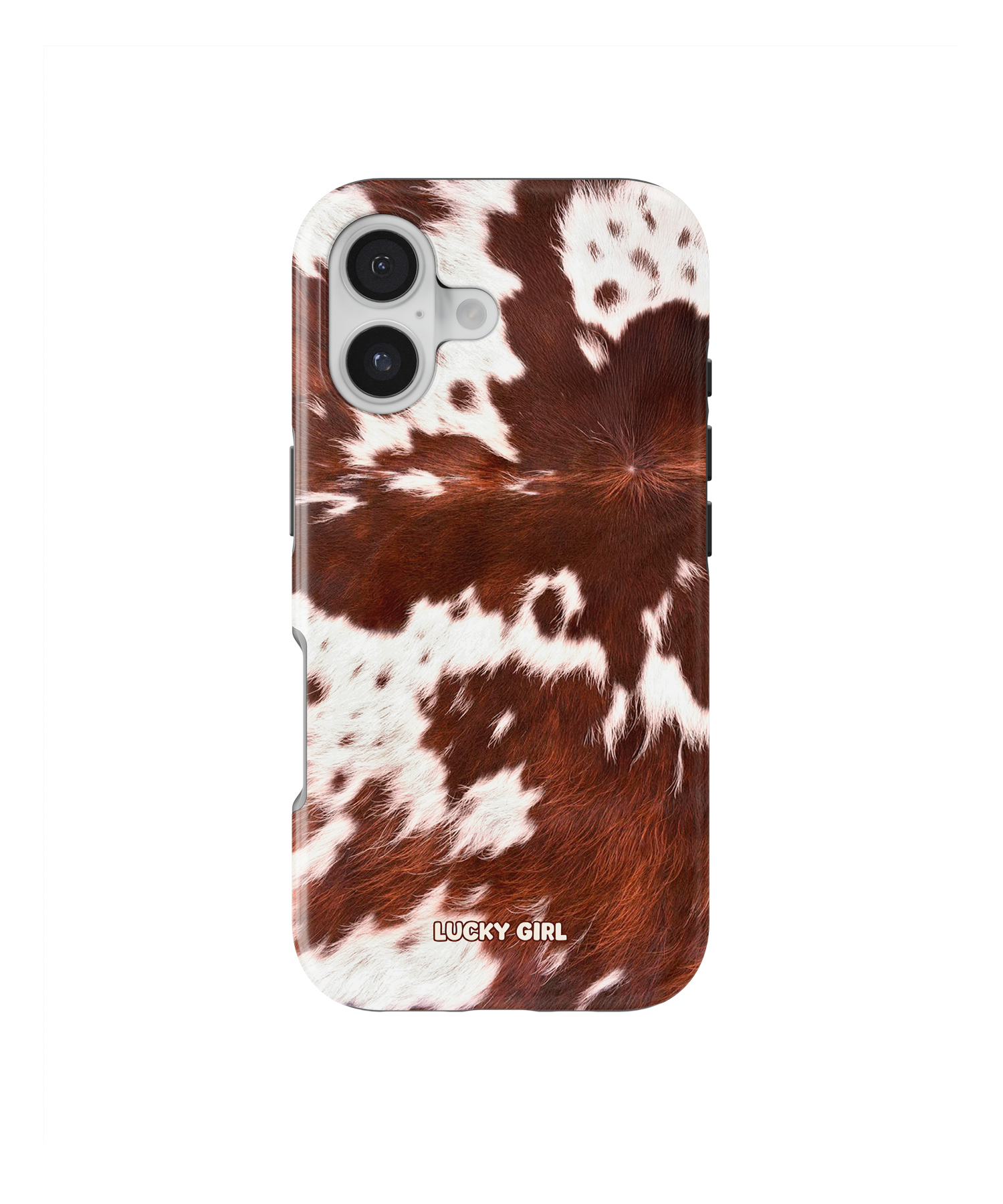 Brown Cowhide Phone Case iPhone 17 / Yes