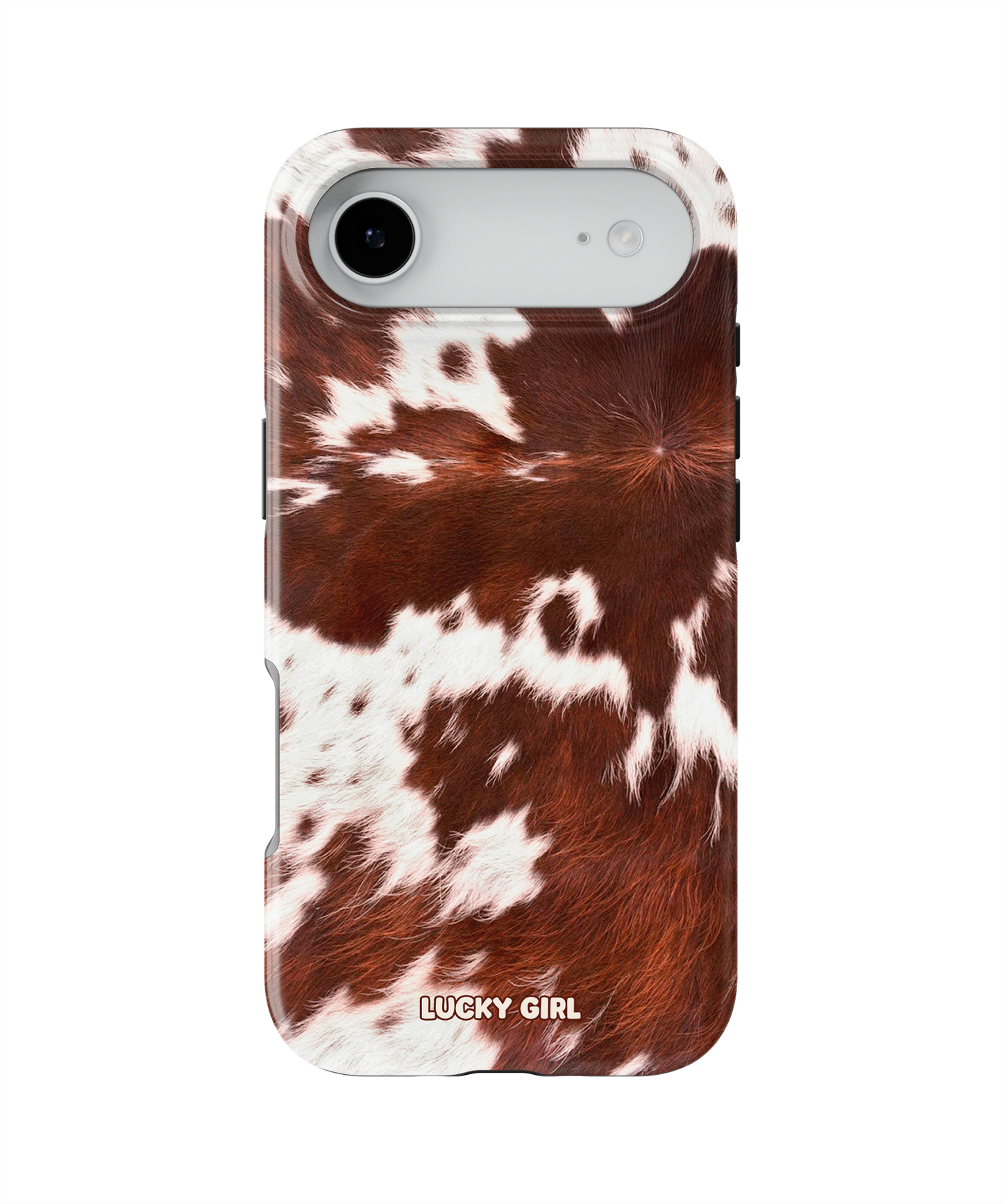 Brown Cowhide Phone Case iPhone Air / Yes
