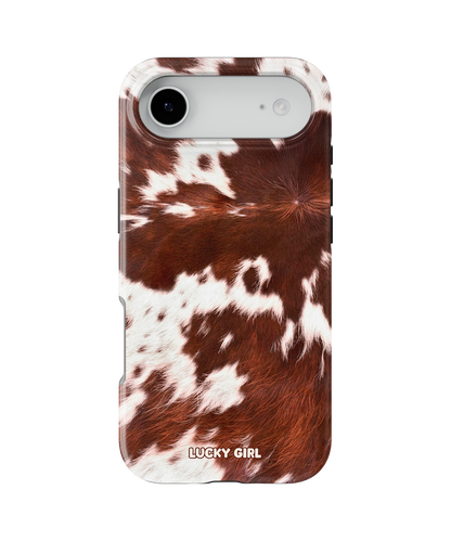 Brown Cowhide Phone Case iPhone Air / Yes