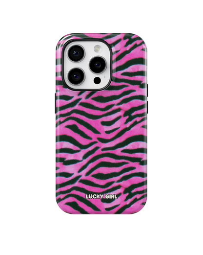 Candy Zebra Phone Case iPhone 15 Pro / Yes