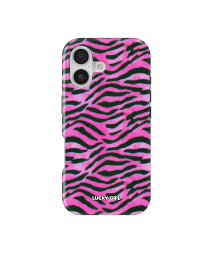 Candy Zebra Phone Case iPhone 16 / Yes