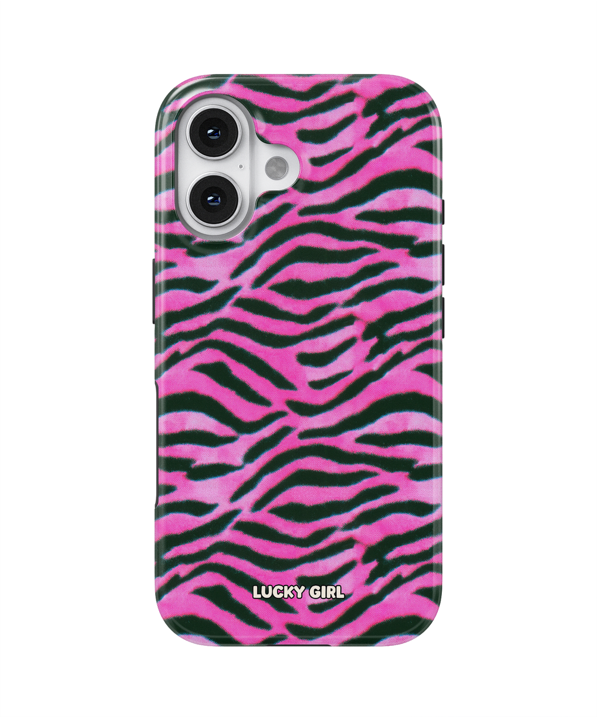 Candy Zebra Phone Case iPhone 16 Plus / Yes