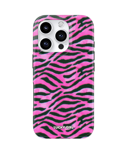 Candy Zebra Phone Case iPhone 16 Pro Max / Yes