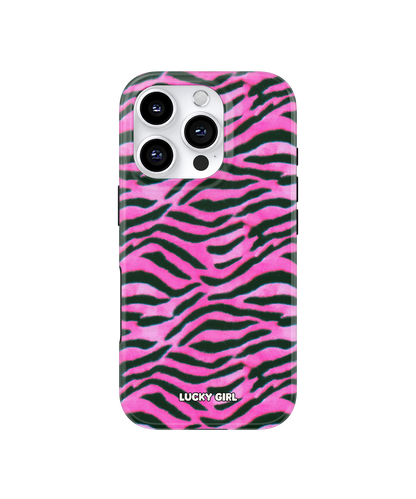 Candy Zebra Phone Case iPhone 16 Pro / Yes