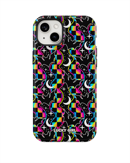 Cosmic Bats Phone Case iPhone 14 Plus/15 Plus / Yes
