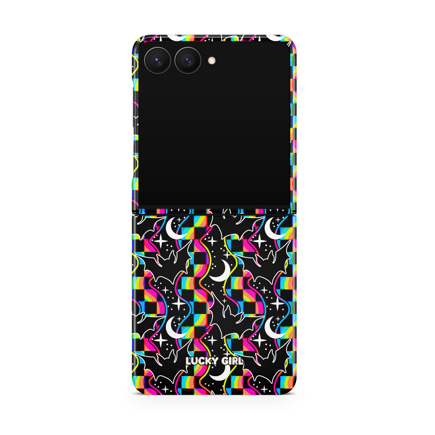 Cosmic Bats Phone Case Galaxy Z Flip 7 / Yes