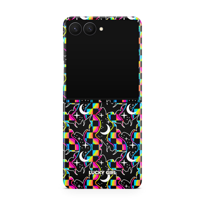 Cosmic Bats Phone Case Galaxy Z Flip 7 / Yes