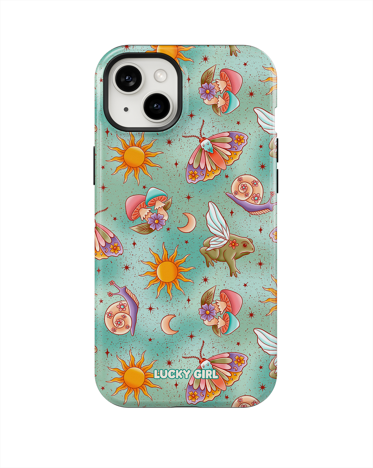 Fairy Frog Hollow Phone Case iPhone 14 Plus/15 Plus / Yes