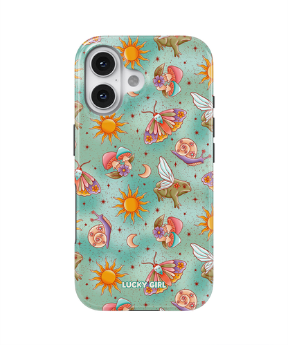 Fairy Frog Hollow Phone Case iPhone 16 Plus / Yes