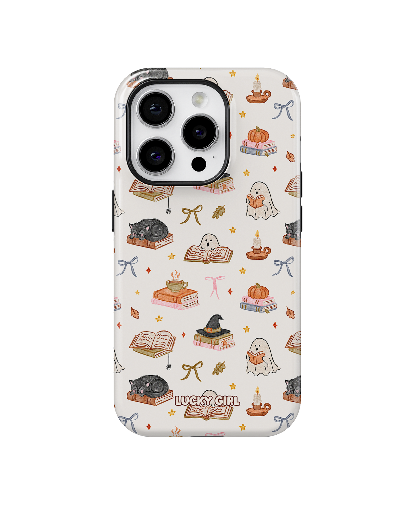 Haunted Library Phone Case iPhone 15 Pro / Yes
