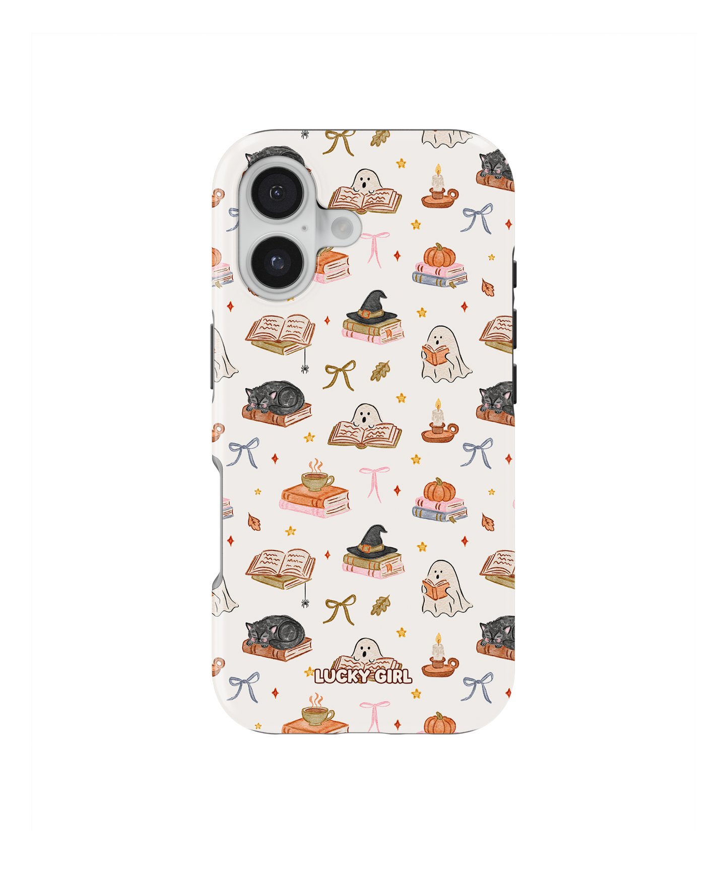 Haunted Library Phone Case iPhone 16 / Yes