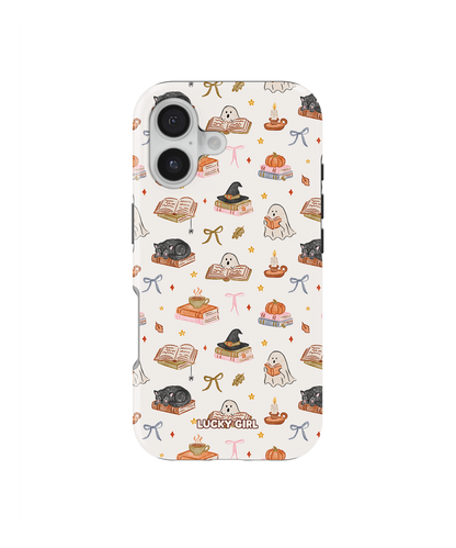 Haunted Library Phone Case iPhone 16 / Yes