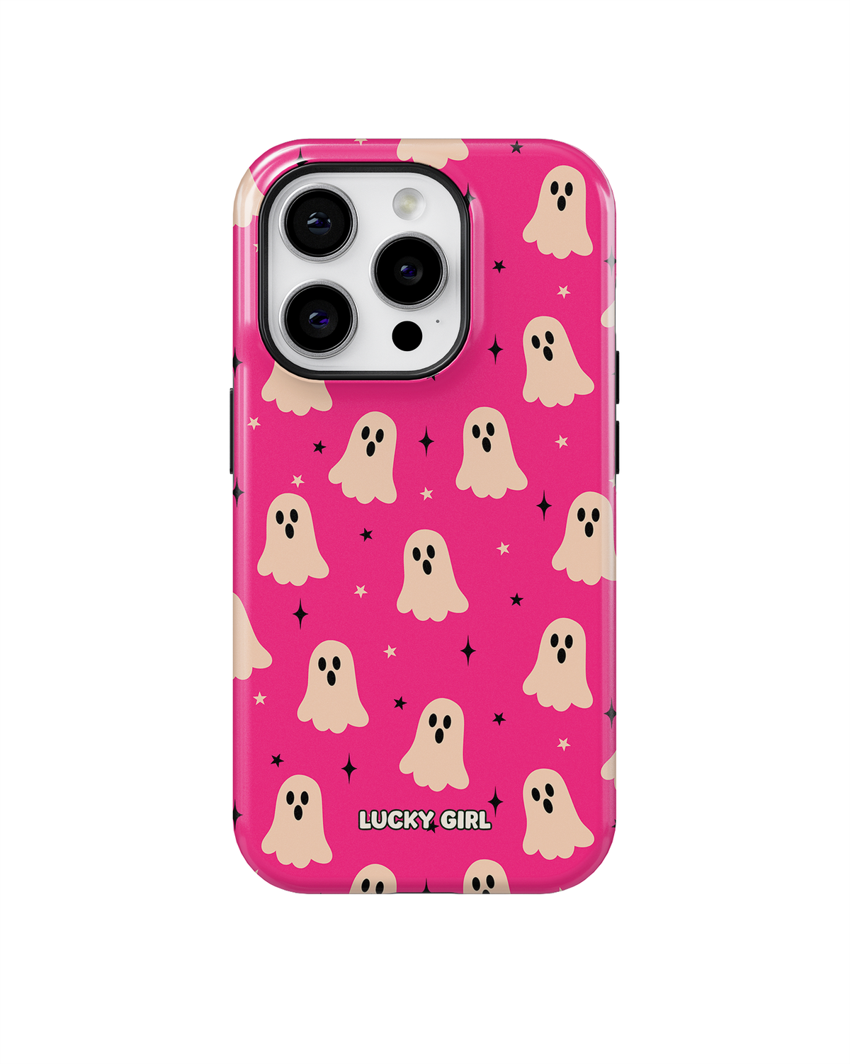 Hot Pink Haunt Phone Case iPhone 14 Pro / Yes