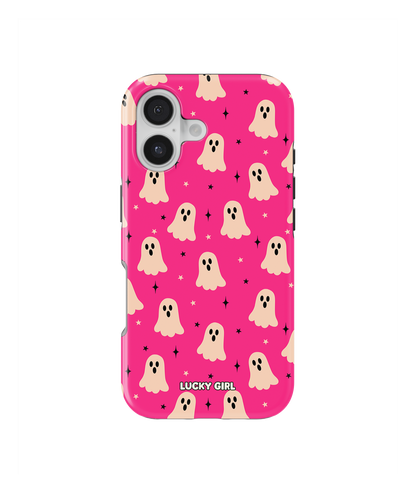 Hot Pink Haunt Phone Case iPhone 16 / Yes