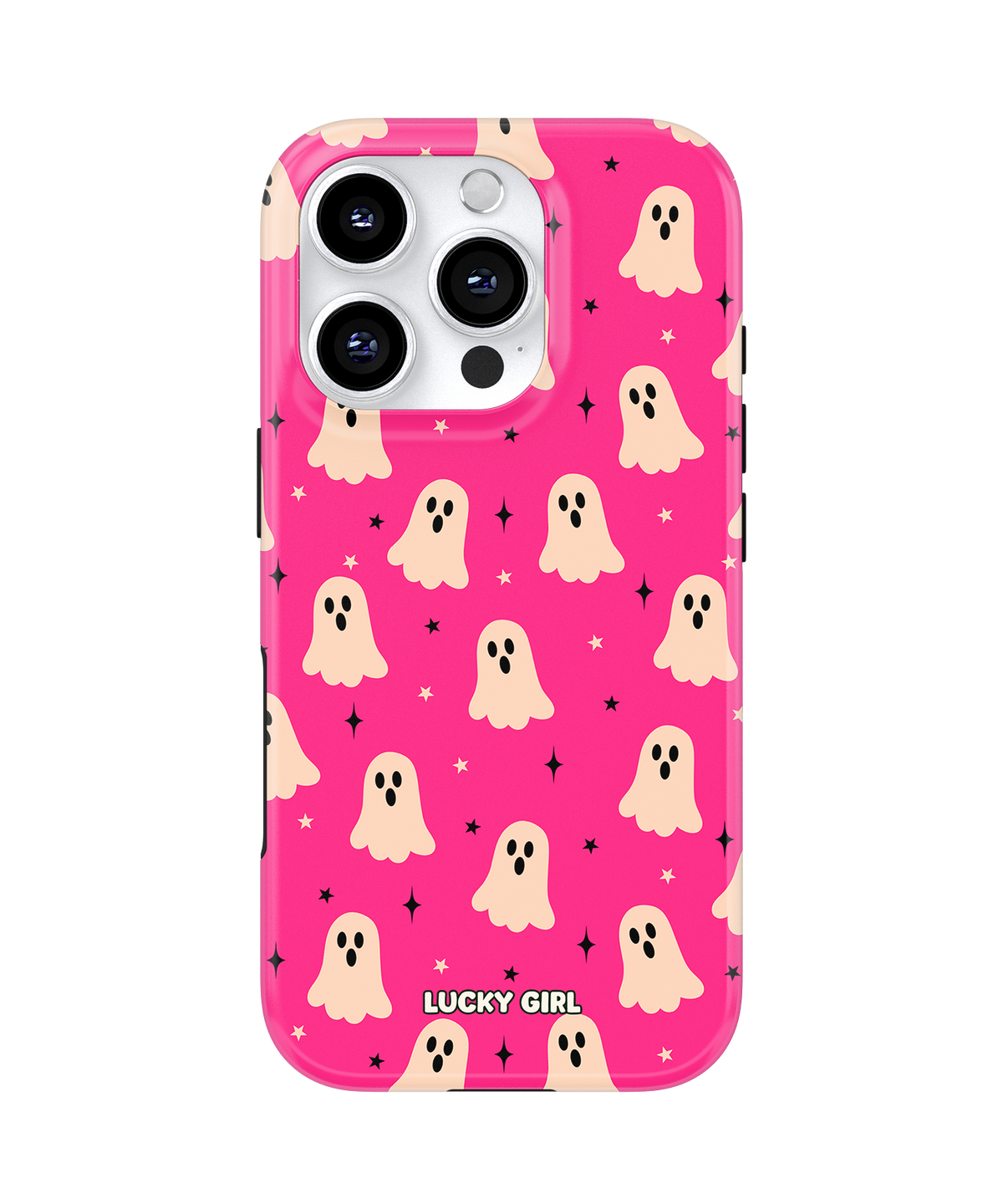 Hot Pink Haunt Phone Case iPhone 16 Pro Max / Yes