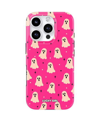 Hot Pink Haunt Phone Case iPhone 16 Pro Max / Yes